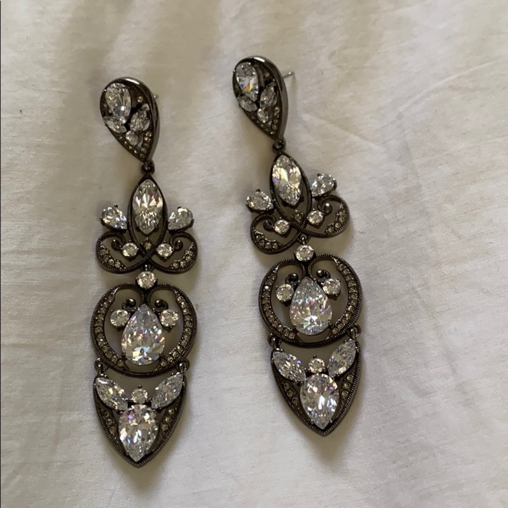 Rhinestone earrings